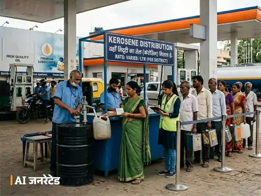 पेट्रोल पंप पर केरोसिन भी मिलेगा, केंद्र का फैसला