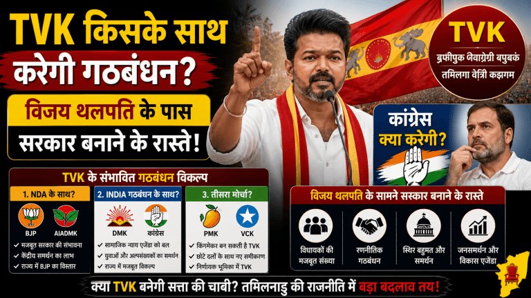 TVK किसके साथ करेगी गठबंधन