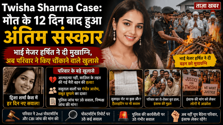 Twisha Sharma Case