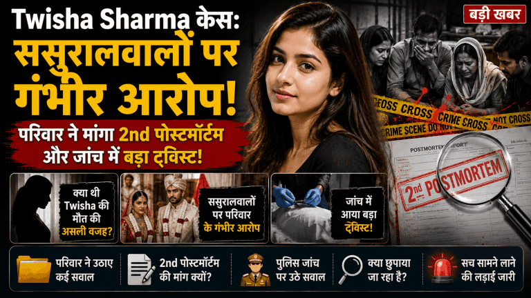 Twisha Sharma Case