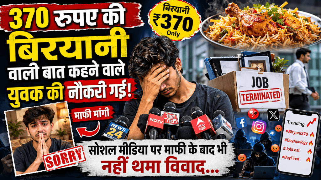 370 रुपए की बिरयानी