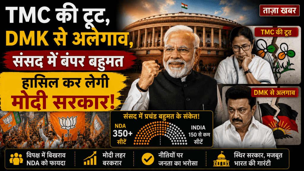 देश की राजनीति में तेजी से बदलाव