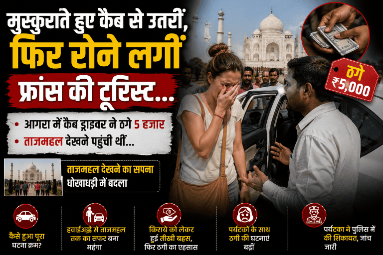 French Female Tourist Defrauded