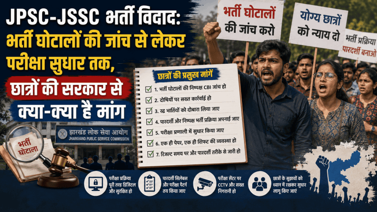 JPSC-JSSC Recruitment Controversy
