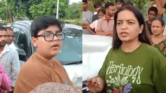 Viral Car Accident In Noida