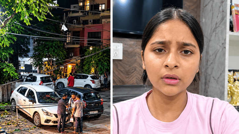 Nishu Azad Viral CJP Protester