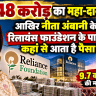 Reliance Foundation’s Massive Donation