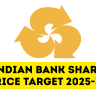 Indian Bank Share Price Target