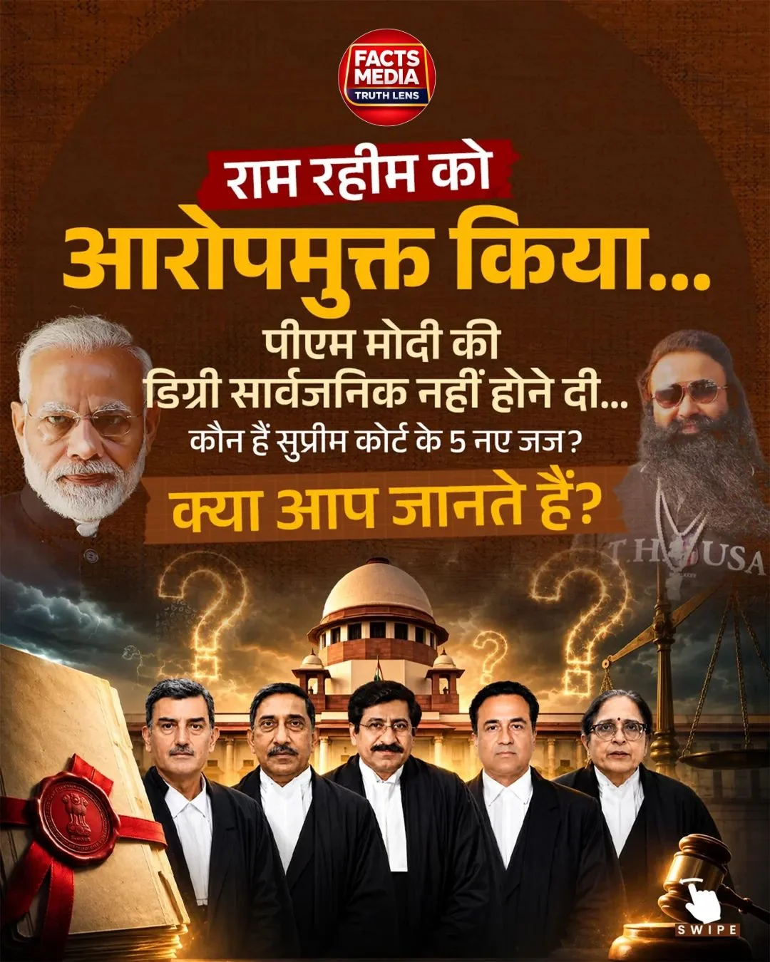 5 New Judges In Supreme Court