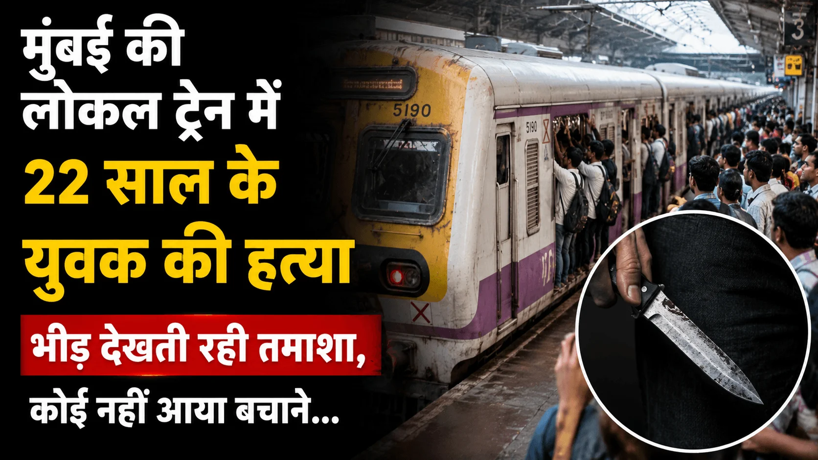Mumbai Local Train Murder Case