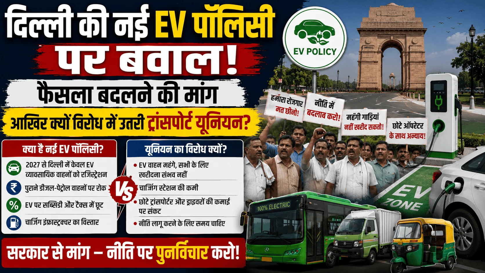 Delhi's New EV Policy